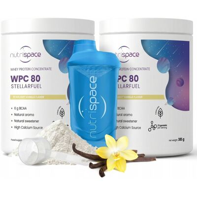 brak danych nutrispace Odżywka Białko WPC 80 Smak Waniliowy Zestaw 770 g + Shaker brak danych nutrispace Odżywka Białko WPC 80 Smak Waniliowy Zestaw 770 g + Shaker