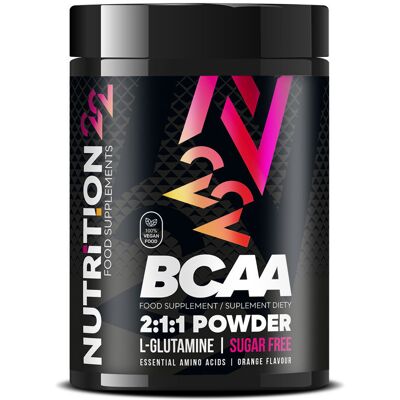 Inny producent Nutrition22 Bcaa 2:1:1 Powder 500G Orange Inny producent Nutrition22 Bcaa 2:1:1 Powder 500G Orange