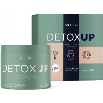 Nutrivi Detoxup Wieloskładnikowy Zielony Koktajl Detoksykująco-Oczyszczając Nutrivi Detoxup Wieloskładnikowy Zielony Koktajl Detoksykująco-Oczyszczając