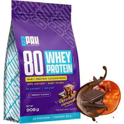 Odżywka Białkowa 6Pak Wpc 80 Whey Protein 908G Pyszne Białko Sucha Masa Odżywka Białkowa 6Pak Wpc 80 Whey Protein 908G Pyszne Białko Sucha Masa