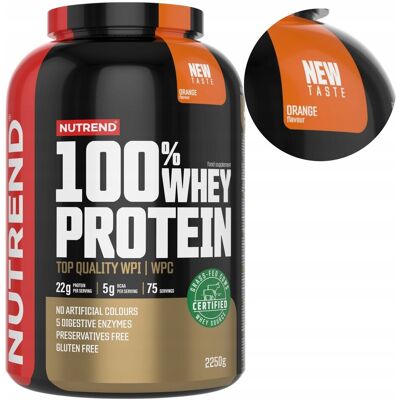 Nutrend Koncentrat i Izolat Białka Serwatkowego 2250g - Wzrost Mięśni Nutrend Koncentrat i Izolat Białka Serwatkowego 2250g - Wzrost Mięśni