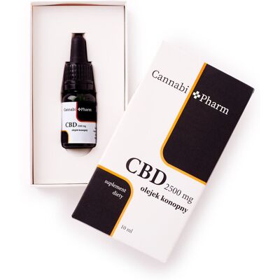 Olejek CBD 25% izolat 10ml Olejek CBD 25% izolat 10ml