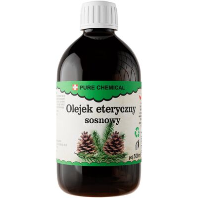Pure OLEJEK ETERYCZNY SOSNOWY NATURALNY OLEJEK Z SOSNY BEZ DODATKÓW 500ml 0,5l Pure OLEJEK ETERYCZNY SOSNOWY NATURALNY OLEJEK Z SOSNY BEZ DODATKÓW 500ml 0,5l