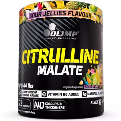 Olimp Citrulline Malate 200g o smaku sour jellies Olimp Citrulline Malate 200g o smaku sour jellies