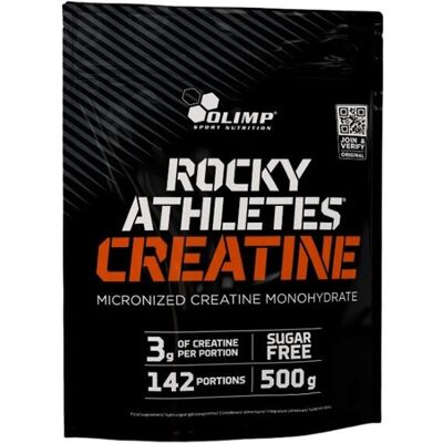 Olimp Laboratories Sp. z o.o. Olimp Rocky Athletes Creatine 500g kreatyna monohydrat w proszku bezsmakowa Olimp Laboratories Sp. z o.o. Olimp Rocky Athletes Creatine 500g kreatyna monohydrat w proszku bezsmakowa