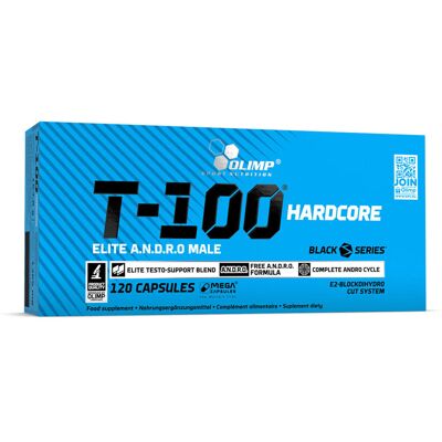 Olimp Laboratories Olimp T-100® Hardcore Mega Caps® - 120 Kapsułek Olimp Laboratories Olimp T-100® Hardcore Mega Caps® - 120 Kapsułek