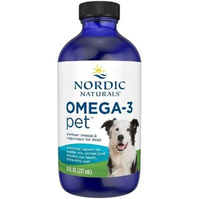 Nordic Naturals Omega-3 dla zwierząt - 237 ml - Wspiera mózg, serce, skórę i sierść Nordic Naturals Omega-3 dla zwierząt - 237 ml - Wspiera mózg, serce, skórę i sierść