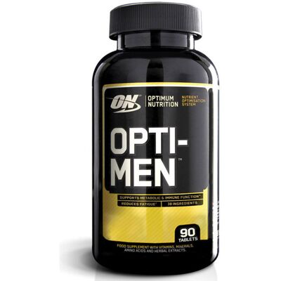 Optimum Nutrition Opti-Men Bez Smaku 90 Tabletek - Wielowitamin dla Mężczyzn Optimum Nutrition Opti-Men Bez Smaku 90 Tabletek - Wielowitamin dla Mężczyzn