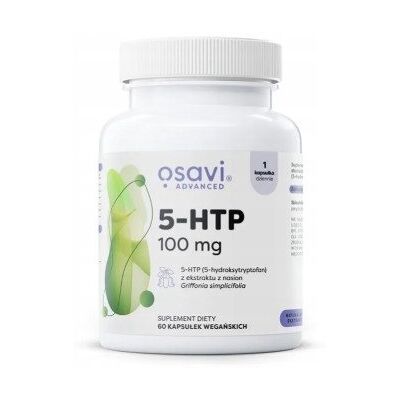 Osavi 5-Htp (Advanced), 100mg - 120 Kapsułek Wegańskich Osavi 5-Htp (Advanced), 100mg - 120 Kapsułek Wegańskich