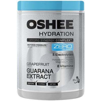 Oshee Hydration Zero Sugar Proszek Nawodnienie O Smaku Grapefruita Z Guaraną 330 G Oshee Hydration Zero Sugar Proszek Nawodnienie O Smaku Grapefruita Z Guaraną 330 G