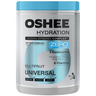 Oshee Hydration Zero Sugar Proszek Nawodnienie O Smaku Wieloowocowym 330 G Oshee Hydration Zero Sugar Proszek Nawodnienie O Smaku Wieloowocowym 330 G