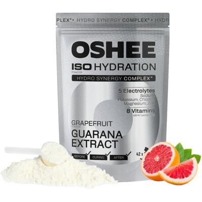 Iso Hydration Oshee Grapefruit Guarana - Proszek 1050 G Napój Izotoniczny Elektrolity Witaminy Kofeina Sport Regeneracja Energia Trening Iso Hydration Oshee Grapefruit Guarana - Proszek 1050 G Napój Izotoniczny Elektrolity Witaminy Kofeina Sport Regeneracja Energia Trening