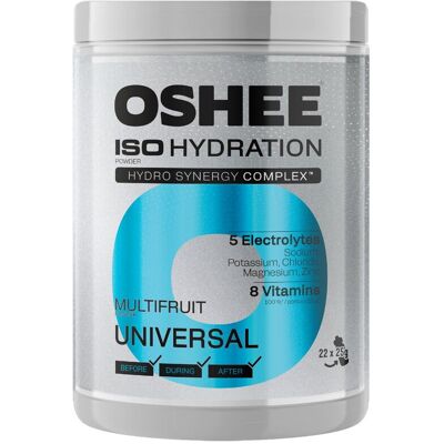 Oshee Iso Hydration Izotonik W Proszku Nawodnienie O Smaku Wieloowocowym 550 G Oshee Iso Hydration Izotonik W Proszku Nawodnienie O Smaku Wieloowocowym 550 G