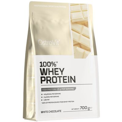 Ostrovit 100% Whey Protein Biała Czekolada (700 G) 5903246220179 Ostrovit 100% Whey Protein Biała Czekolada (700 G) 5903246220179