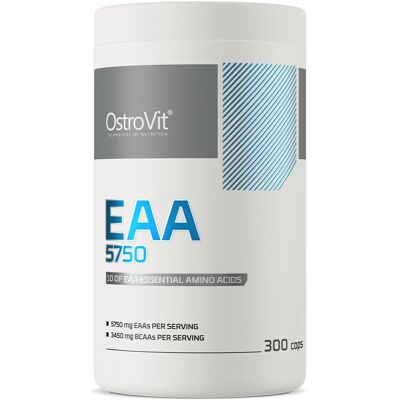 OstroVit EAA 5750 mg 300 kapsułek Aminokwasy EAA OstroVit EAA 5750 mg 300 kapsułek Aminokwasy EAA