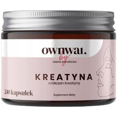 Kreatyna jabłczan kreatyny suplement diety 240 kapsułek Kreatyna jabłczan kreatyny suplement diety 240 kapsułek