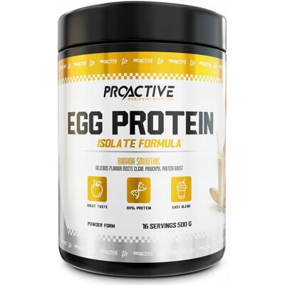 Inny producent Proactive EGG PROTEIN Vanilla Cream 500 g Leucyna Tryptofan Białko jajeczne Inny producent Proactive EGG PROTEIN Vanilla Cream 500 g Leucyna Tryptofan Białko jajeczne