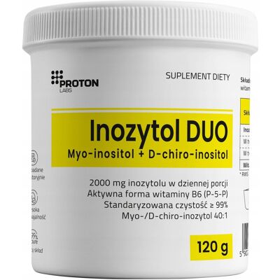 Proton Labs Inozytol Duo 120 G Proszek Proton Labs Inozytol Duo 120 G Proszek