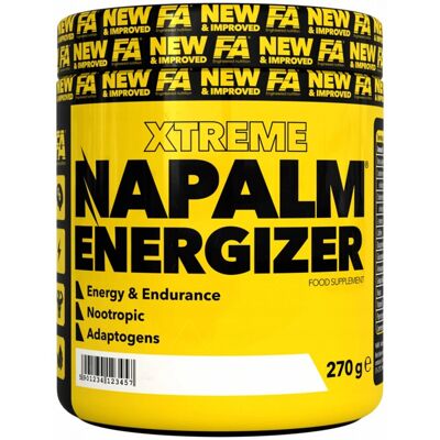 FA Nutrition Xtreme Napalm Energizer - 270g - Owoc Smoka - Przedtreningowy suplement FA Nutrition Xtreme Napalm Energizer - 270g - Owoc Smoka - Przedtreningowy suplement
