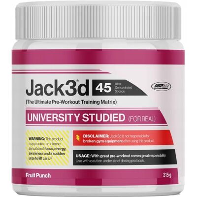 Inny producent PRZEDTRENINGÓWKA wytrzymałość USP Jack3d Advanced Pre-workout 315g fruit Inny producent PRZEDTRENINGÓWKA wytrzymałość USP Jack3d Advanced Pre-workout 315g fruit