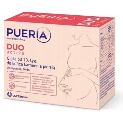 Pueria Duo Active, 90 Kapsułek Pueria Duo Active, 90 Kapsułek
