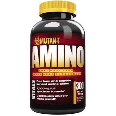 Pvl Mutant, Suplement aminokwasowy, Amino, 300 kapsułek Pvl Mutant, Suplement aminokwasowy, Amino, 300 kapsułek