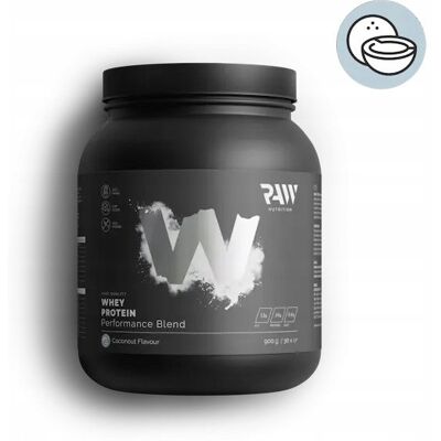 Inny producent Raw Nutrition Whey Protein Wpc 80 900G Białko Odżywka Białkowa - Kokos Inny producent Raw Nutrition Whey Protein Wpc 80 900G Białko Odżywka Białkowa - Kokos