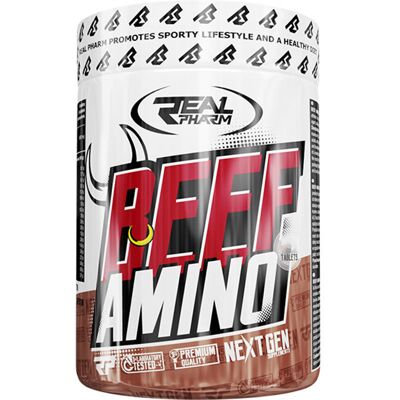 Real Pharm Beef Amino Suplement diety, 500Tabs Real Pharm Beef Amino Suplement diety, 500Tabs