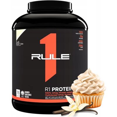 inna (Inny) RULE1 Protein Białko Vanilla Butter Cake IZOLAT WPI SZEJK WPH 2280 G WHEY inna (Inny) RULE1 Protein Białko Vanilla Butter Cake IZOLAT WPI SZEJK WPH 2280 G WHEY