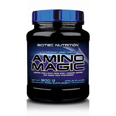 SciTec Nutrition - Amino Magic 500g Pomarańczowy - Suplement aminokwasowy SciTec Nutrition - Amino Magic 500g Pomarańczowy - Suplement aminokwasowy