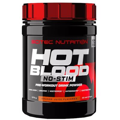 Scitec Nutrition Hot Blood No-Stim - Pomarańczowy - Pre-Workout Scitec Nutrition Hot Blood No-Stim - Pomarańczowy - Pre-Workout