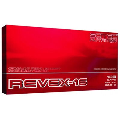 Scitec Nutrition Revex-16 - Spalacz tłuszczu - 108 kapsułek Scitec Nutrition Revex-16 - Spalacz tłuszczu - 108 kapsułek