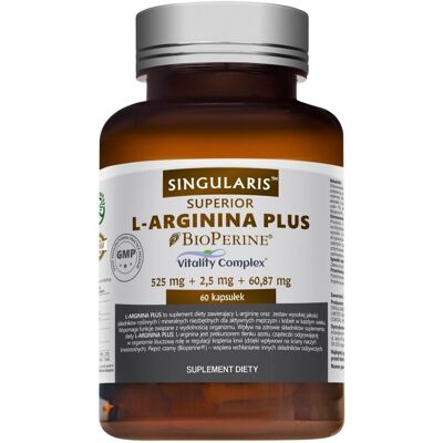 Singularis L-arginina Plus 525 mg - Suplement diety Singularis L-arginina Plus 525 mg - Suplement diety
