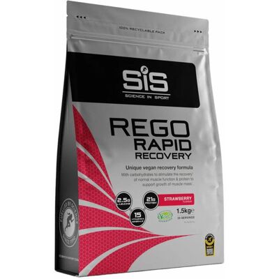 SIS Rego Rapid Recovery Zip 1500g NAPÓJ REGENERACYJNY Strawberry SIS Rego Rapid Recovery Zip 1500g NAPÓJ REGENERACYJNY Strawberry