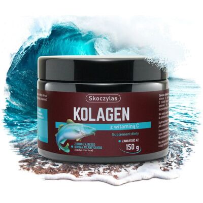 Skoczylas Kolagen rybny 150 g - Suplement diety Skoczylas Kolagen rybny 150 g - Suplement diety