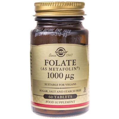Solgar Folate 1000mcg - Suplementy diety Solgar Folate 1000mcg - Suplementy diety