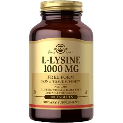 Solgar L-Lizyna 1000 mg - Suplement diety Solgar L-Lizyna 1000 mg - Suplement diety