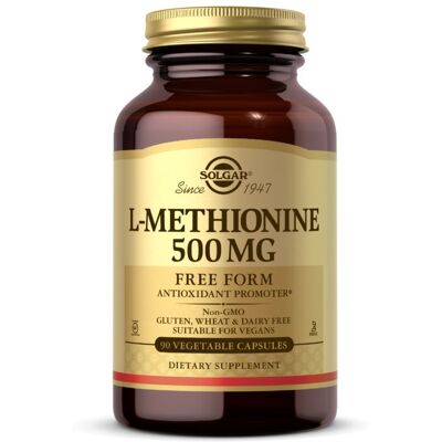 Solgar L-Metionina 500 mg - Suplement diety Solgar L-Metionina 500 mg - Suplement diety