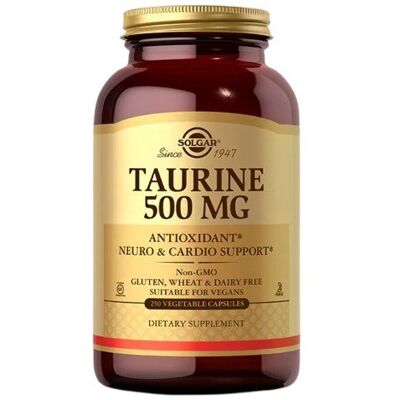 Solgar Taurina 500 mg - Suplement diety Solgar Taurina 500 mg - Suplement diety