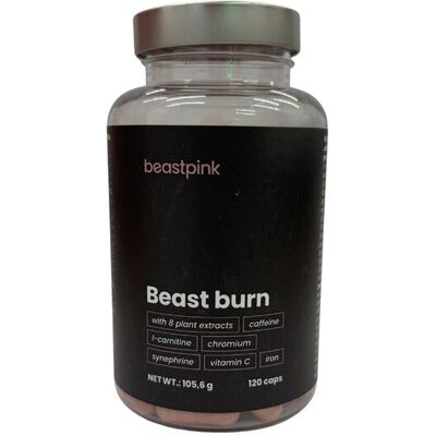 GymBeam Spalacz Tłuszczu Beastburn 120 Kaps. Beastpink GymBeam Spalacz Tłuszczu Beastburn 120 Kaps. Beastpink