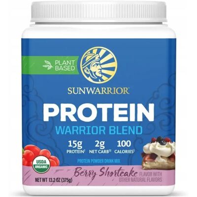 Sunwarrior Warrior Blend Jagoda - Białko w proszku Sunwarrior Warrior Blend Jagoda - Białko w proszku