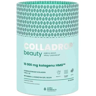 Aura Herbals Colladrop Collagen Morski Mojito - Suplement diety Aura Herbals Colladrop Collagen Morski Mojito - Suplement diety