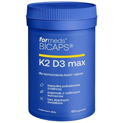 Formeds Bicaps Witaminy K2 D3 MAX - Witaminy Formeds Bicaps Witaminy K2 D3 MAX - Witaminy