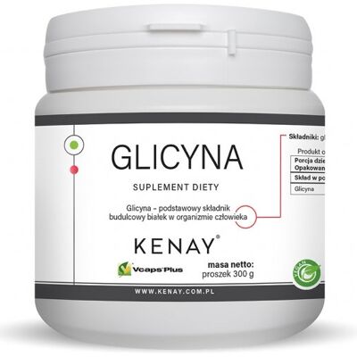 Suplement diety, KEANAY Glicyna (300 g) Suplement diety, KEANAY Glicyna (300 g)