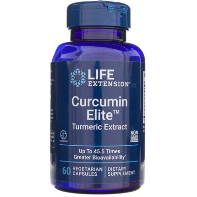 Life Extension Curcumin Elite Ekstrakt z Kurkumy - Wspiera stawy, serce i mózg Life Extension Curcumin Elite Ekstrakt z Kurkumy - Wspiera stawy, serce i mózg