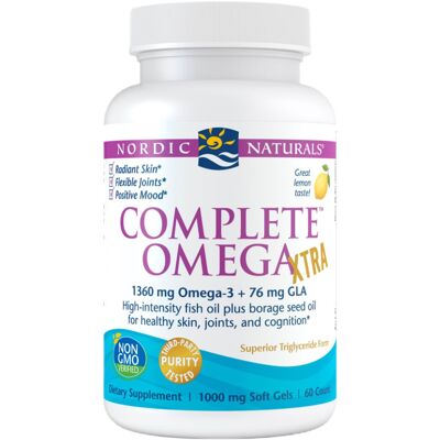 Nordic Naturals Complete Omega Xtra - Omega-3, 6, 9 - 60 Softgels Nordic Naturals Complete Omega Xtra - Omega-3, 6, 9 - 60 Softgels