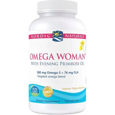 Nordic Naturals Omega Kobiety z Olejem Nocnej Wrzosowiny - Suplementy diety Nordic Naturals Omega Kobiety z Olejem Nocnej Wrzosowiny - Suplementy diety