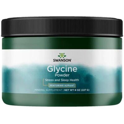 Swanson - Proszek z Glicyny AjiPure - 227g - Suplement diety Swanson - Proszek z Glicyny AjiPure - 227g - Suplement diety