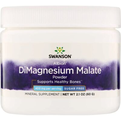 SWANSON Albion DiMagnesium Malate (60 g) SWANSON Albion DiMagnesium Malate (60 g)