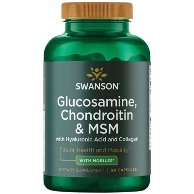 Swanson Glukozamina Kondroityna MSM Collagen - Suplement diety dla stawów Swanson Glukozamina Kondroityna MSM Collagen - Suplement diety dla stawów